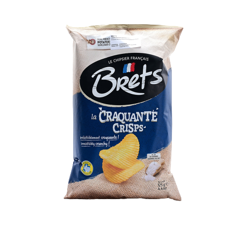 Chips Bretz sel de guérande (125gr) - Produits secs salés