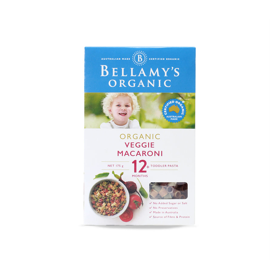 Bellamy sales organic pasta